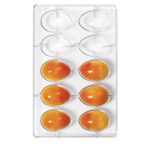 Moule Pour Oeufs De Polycarbonate 30 G 10 Cavités 60 X 42 Mm