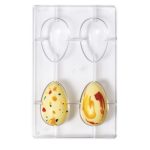 Moule Pour Oeufs De Polycarbonate 70 G 4 Cavités 88 X 56 Mm