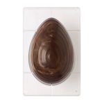 Moule Pour Oeufs De Chocolat A Rayures 250 1 Cavite 135 X 205 X 75 H Mm