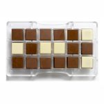 Moule Pour Chocolat Carré 25X25Mm-200 X 120 X 22 Mm