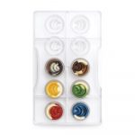 Moule Pour Chocolat Cercles Concentriques