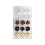 Moule À Chocolat polycarbonate Fleurs 15 Cav. 200 X 120 X 22 Mm – Image 5