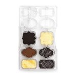 Moule À Chocolat Plaques 10 Cav. 200 X 120 X 22 H Mm