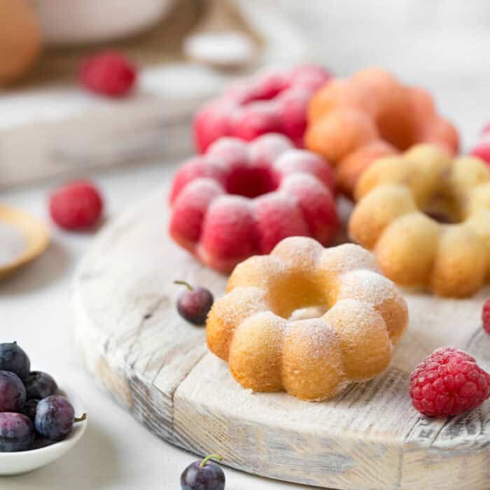Moule Antiadhésif Donut Fleur 6 Cavités Ø 7,5 Cm – Image 4