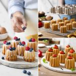 Moule Canele 12 Cavites Anti-Adhesif Gold Line 32,5 X 25,6 X 5 H Cm – Image 2