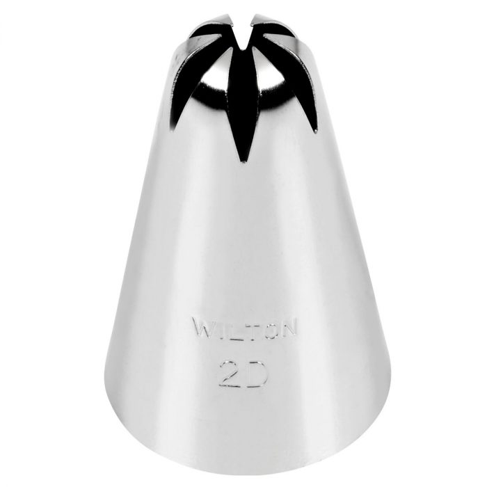 Douille inox Wilton #2D Dropflower Carded – Image 2