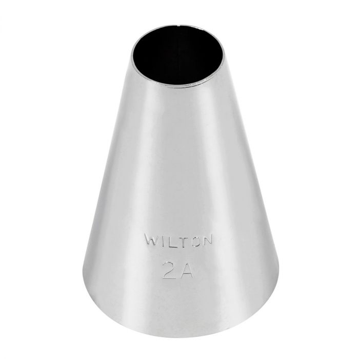 Douille inox Wilton #2A ronde – Image 2