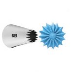 Douille inox Wilton #6B Open Star Carded – Image 2