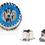 Découpoir inox sables fourres avec éjecteurs