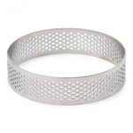 Cercle inox microperforé Ø8 H 2 CM