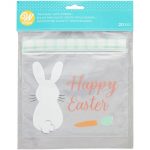 Sachets à confiserie  refermables - Bunny / Lapins /20