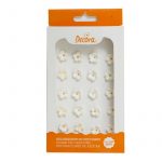 Paquet 30 fleurs en sucre petite