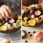 Décors fleurs sucre colorés GM x6 – Image 2
