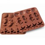 Moule silicone chocolat Sealife N12