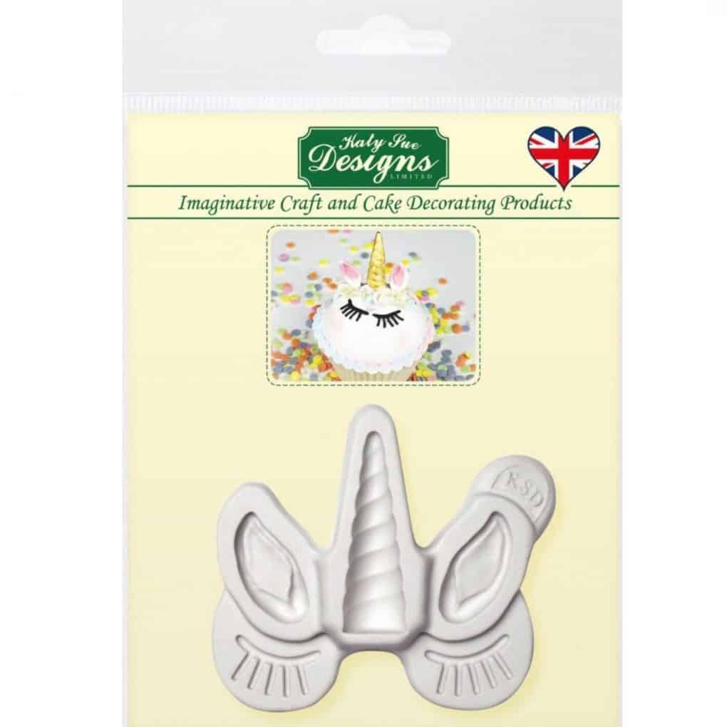 1-122.jpg Moule Licorne oreilles, corne, cils – Image 1