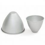 Moule gâteau dôme en aluminium Ø 135 x 45 x H 115 mm