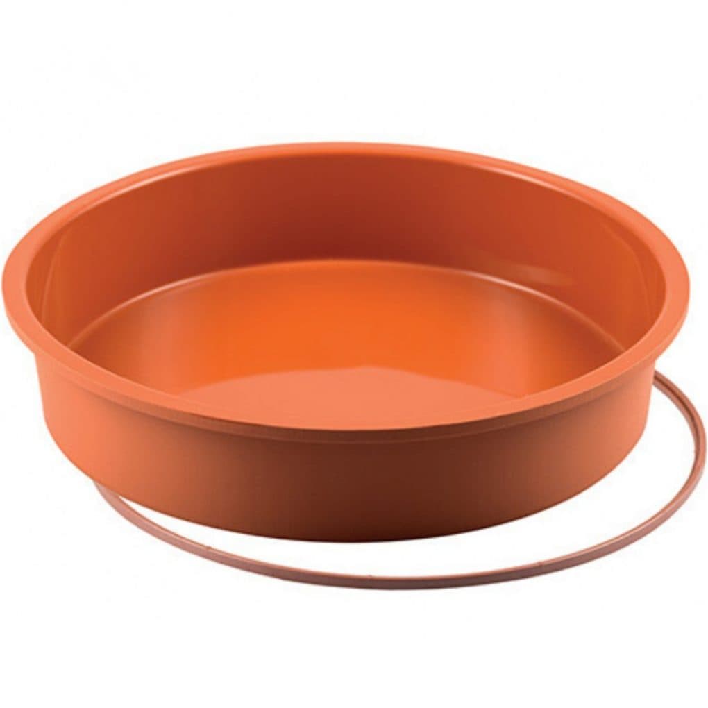1-2-33.jpg Moule silicone manqué Ø 260 H 45 MM SFT126 – Image 1