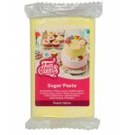 Pâte à sucre - Pastel Yellow / Jaune - 250gr