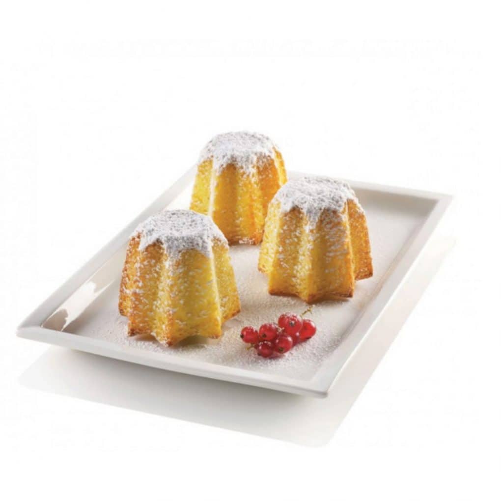 1-4.jpg Moule silicone mini pandoro 75 x 75 H 60 MM - SF100 – Image 1