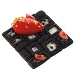 Moule silicone 2 empreintes Maya 107 x 107 H 7 MM