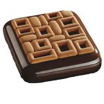 Moule silicone 2 empreintes Maya 135 x 135 H 7 MM