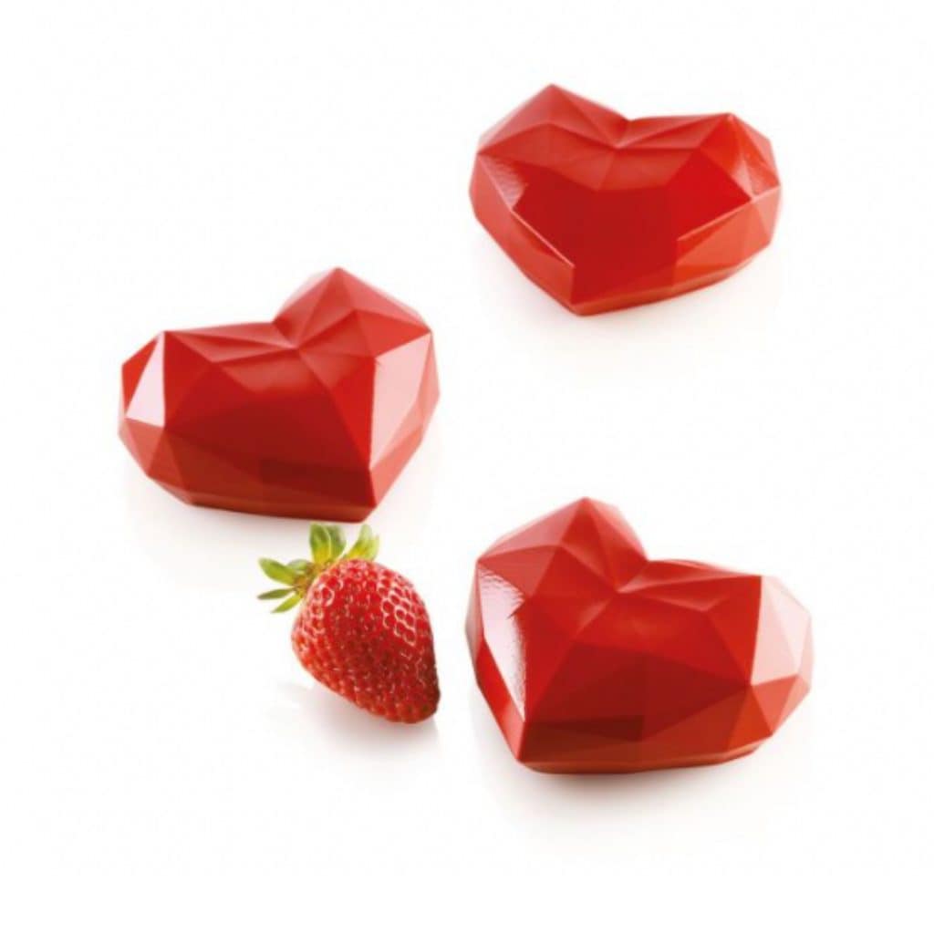 1-7-1.jpg Moule silicone 6 cœurs origami 6x110ml – Image 1