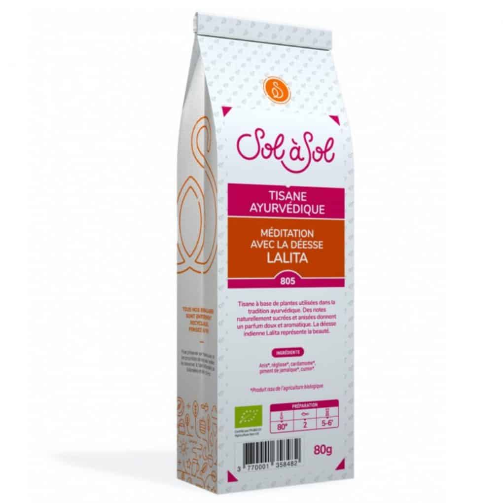 1-91.jpg Tisane Ayurvédique bio - Méditation avec la déesse LALITA 80 Gr – Image 1