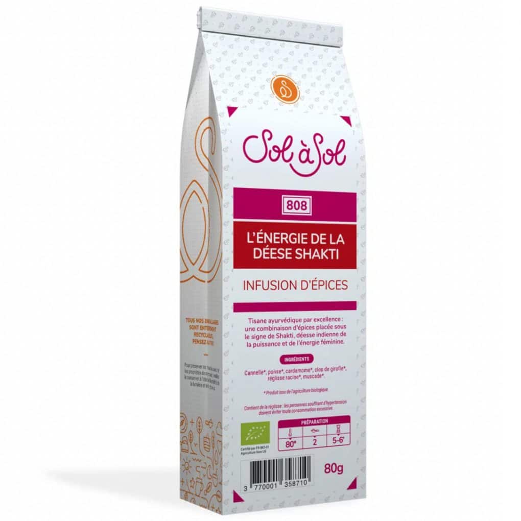 1-94.jpg Tisane Ayurvédique bio - L'énergie de la déesse SHAKTI 80 Gr – Image 1