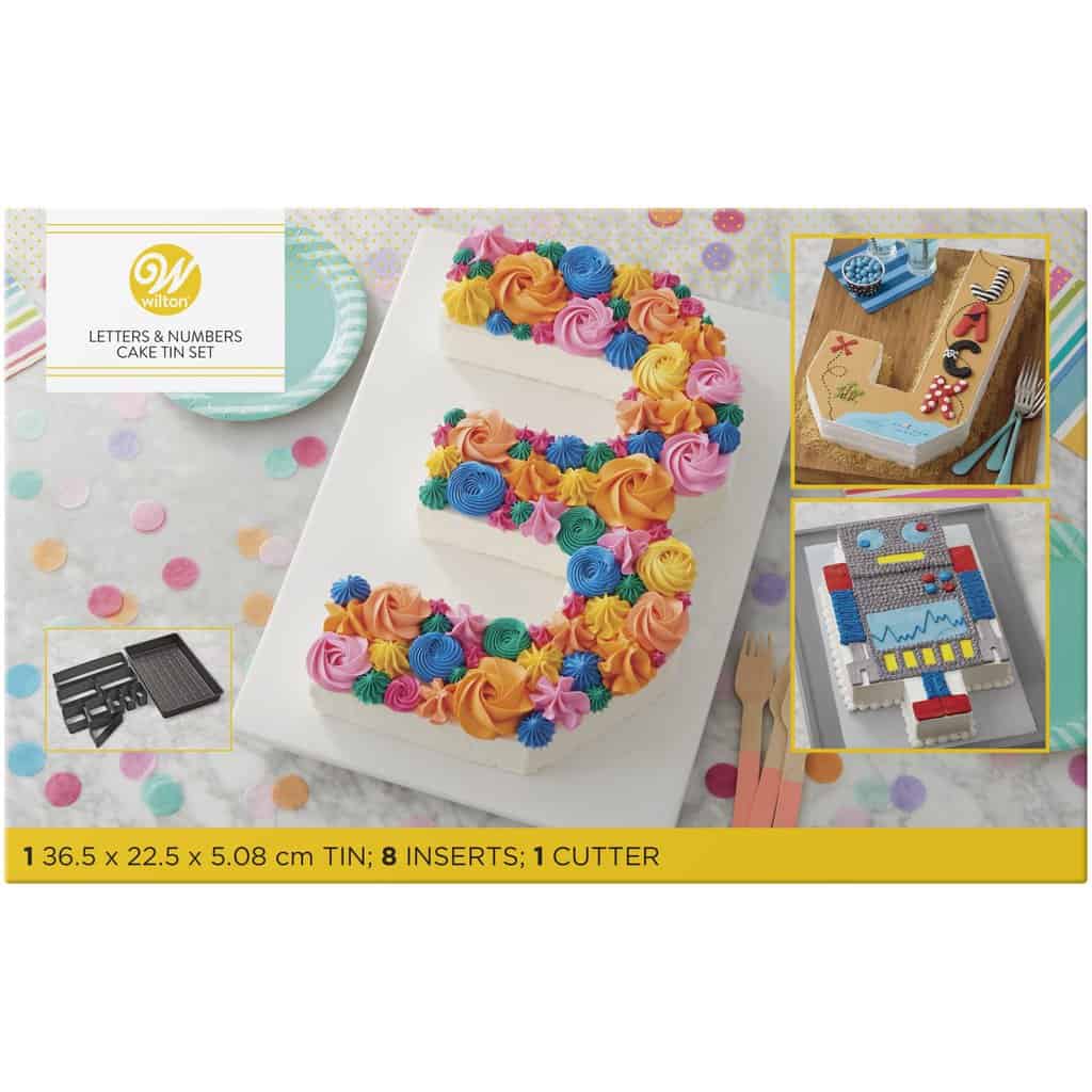 10000_03-3116_1 Moule à Gâteau Chiffres et Lettres – Image 1