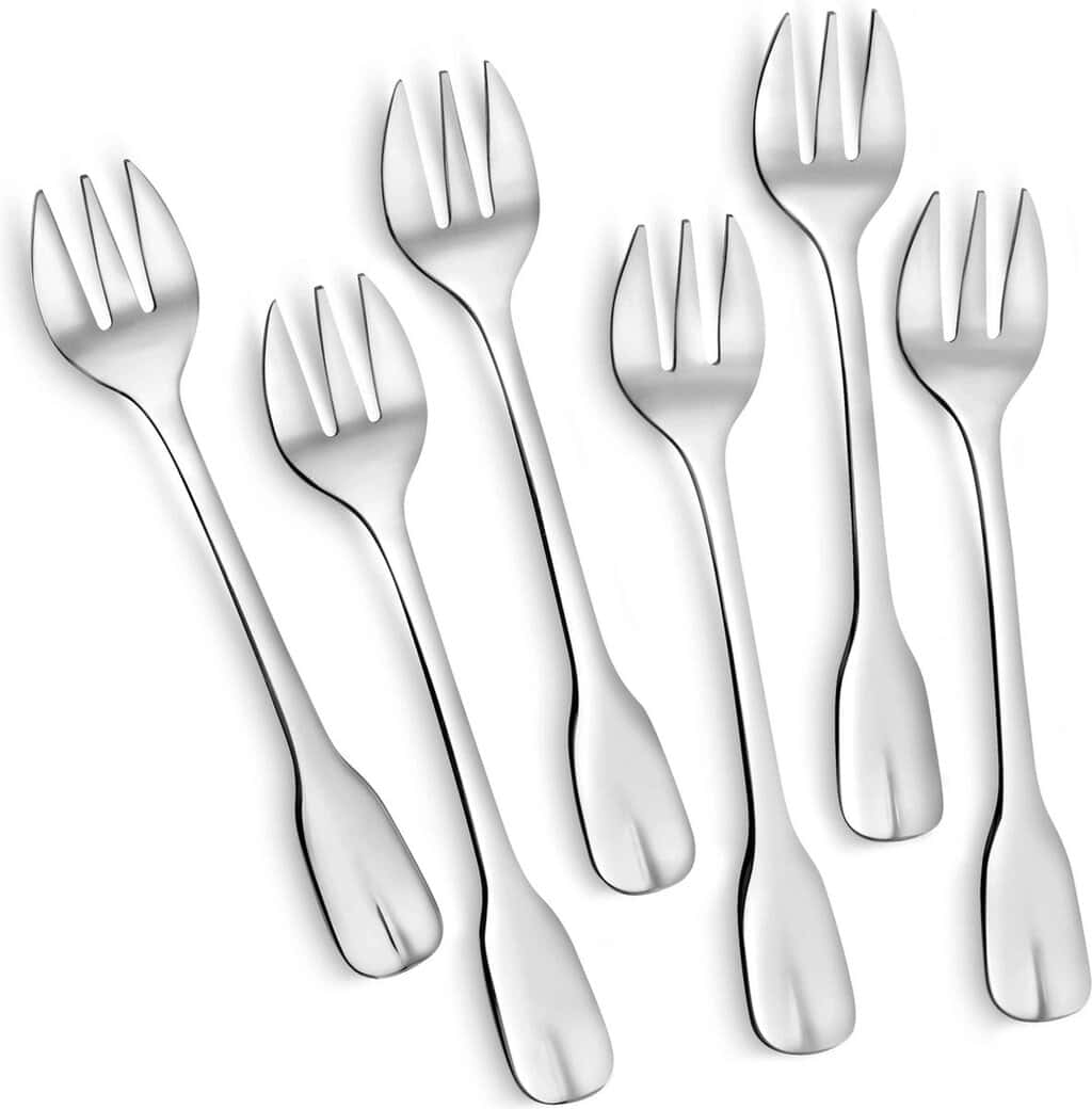 1182x1200 Set de 6 fourchettes à Huitres – Image 1