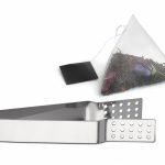 Pince à sachet de thé/toast inox