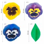 Fleur et feuilles  azyme comestible – Image 3