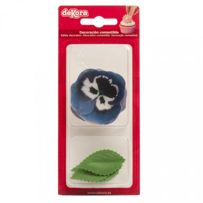 Fleur et feuilles  azyme comestible – Image 2