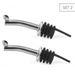 Bouchon verseur bouteille inox set 2