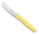 Couteau à beurre cranté citron Nova 90 MM