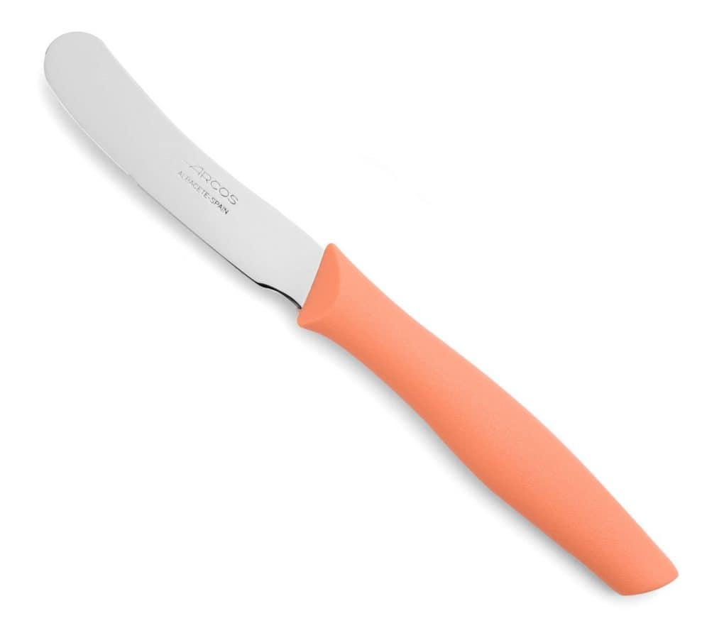 188078_01.jpg Couteau à beurre cranté corail Nova 90 MM – Image 1