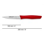 Couteau office rouge cranté 100 MM - Nova – Image 2
