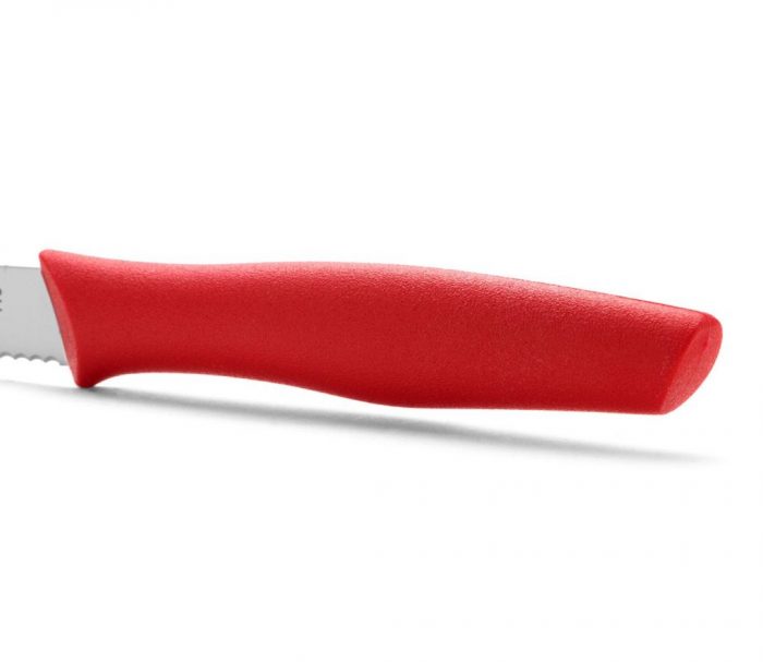 Couteau office rouge cranté 100 MM - Nova – Image 4