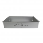 Moule aluminium rectangle 304 x 406 x 101 mm – Image 2