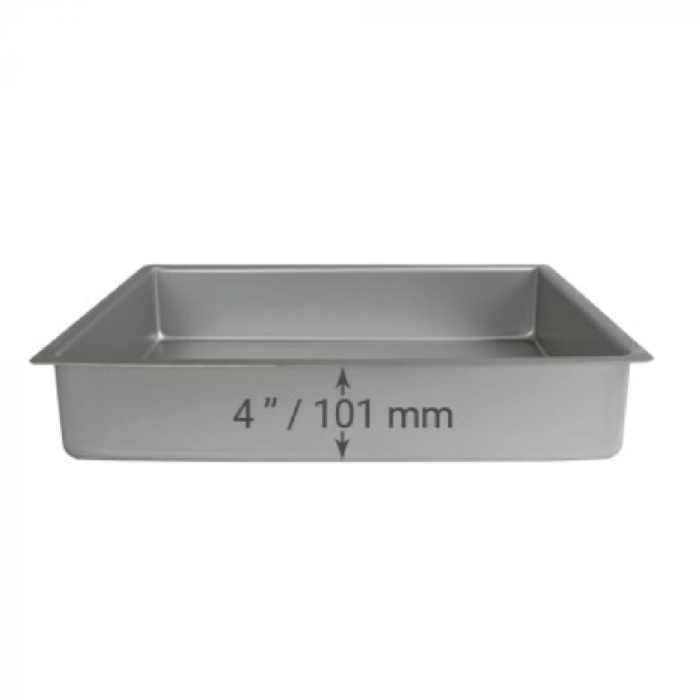 Moule aluminium rectangle 304 x 406 x 101 mm – Image 2