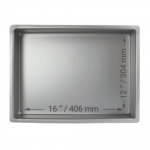 Moule aluminium rectangle 304 x 406 x 101 mm
