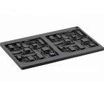 Moule silicone 2 empreintes Maya 135 x 135 H 7 MM – Image 2