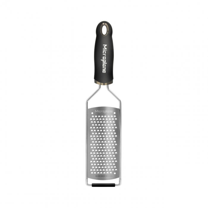 Râpe zesteur Noire Série gourmet gros grains - Microplane – Image 2