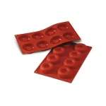 Moule silicone 8 savarins Ø65 H21 - SF011