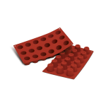 Moule silicone 18 mini-cannelés SF033 Ø 35 H 35 MM