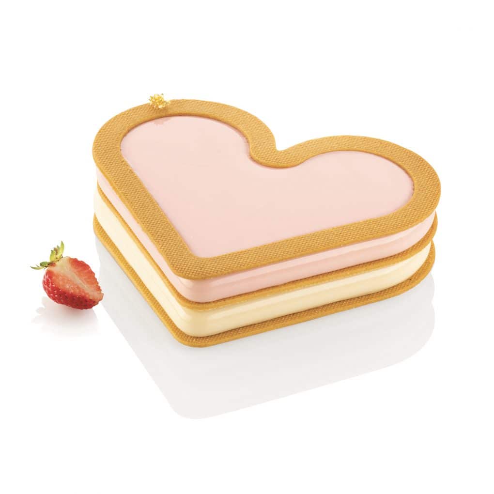 20.454.13.0065_love-story_pf.jpg Moule silicone Love Story 2 moules 173 x 210 H 18 MM avec cutter – Image 1
