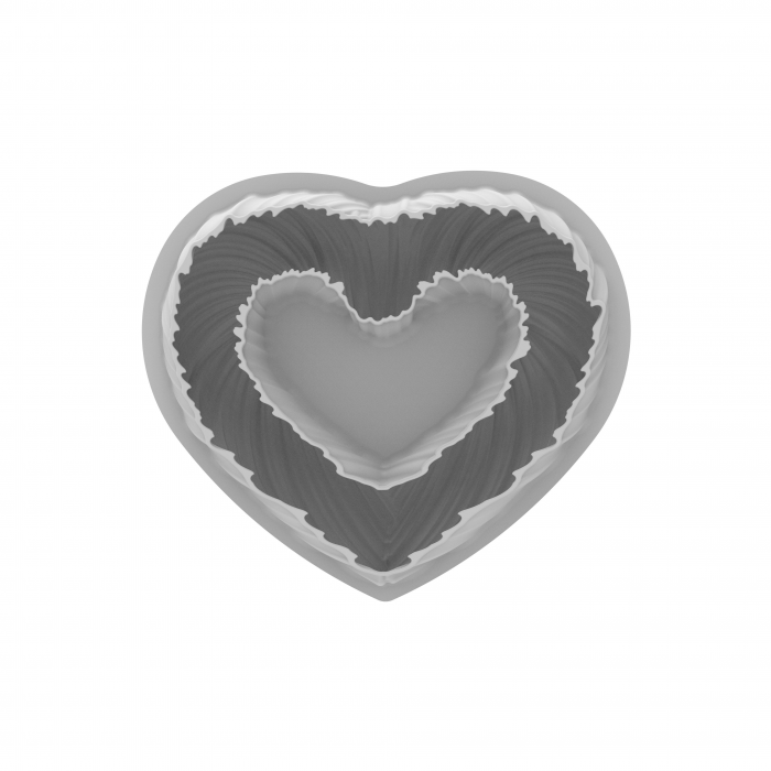 Moule silicone Heartbeat 250 x 220 H 52 MM – Image 3