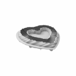 Moule silicone Heartbeat 250 x 220 H 52 MM