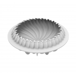 Moule silicone Wave Ø195 H63mm