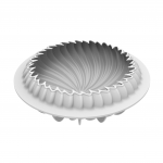 Moule silicone Wave Ø195 H63mm